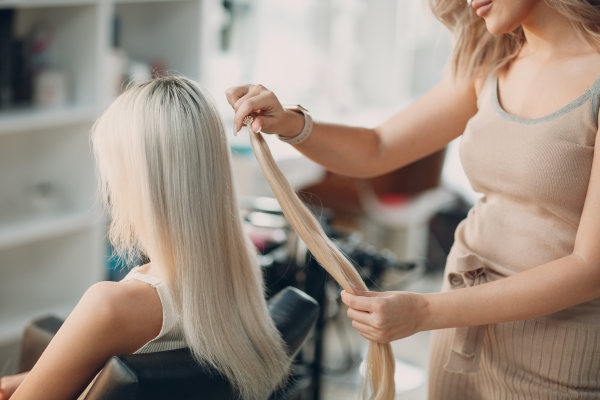 These extensions lay flat and blend seamlessly into natural hair, making them ideal for clients looking for volume, length