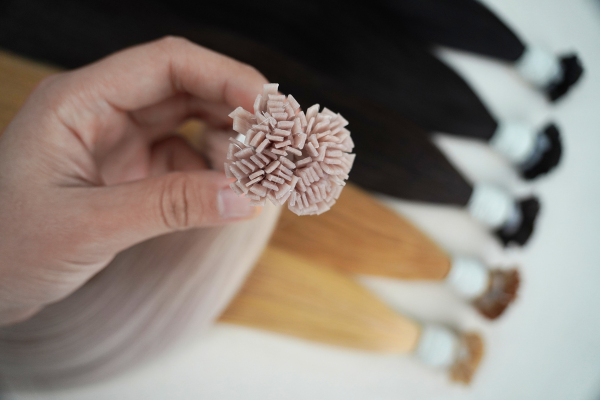 Keratin hair extensions